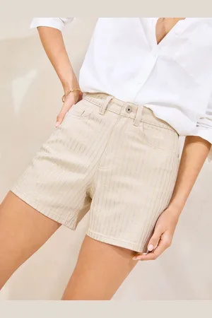 Lipsy London Denim Mom Shorts AU 8