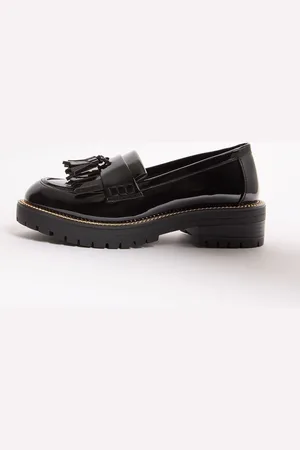 Lipsy London Flat Chunky Chain Rand Loafers AU 8 (EU 39)