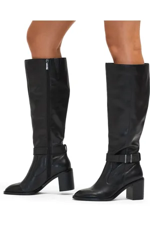 Carvela Stirling High Leg Black Boots AU 8 (EU 39)