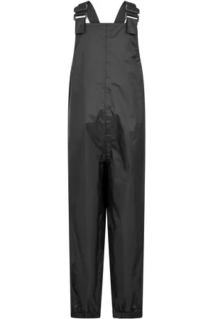 Mountain Warehouse Black Pakka Kids Waterproof Dungarees 5