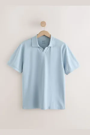 Next Short Sleeve Cuban Collar Pique Polo Shirt xlarge