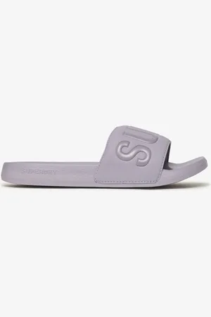 Superdry Purple Core Pool Slides AU 5.5 (EU 36)