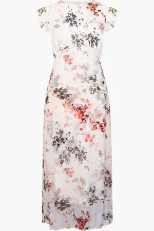 French Connection Candice Satin Georgette Overlay Dress 8