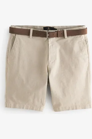 Next Belted Chino Shorts 30W x 31L (UK 30 R)