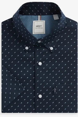 Next Easy Iron Button Down Short Sleeve Oxford Shirt XS