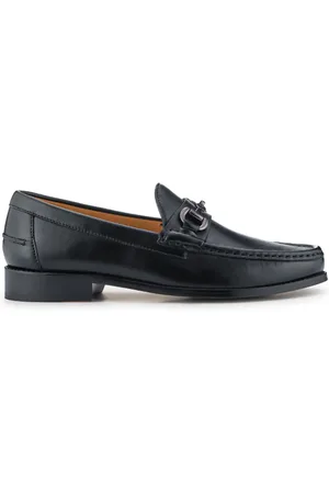 JONES BOOTMAKER Roan Leather Slip-On Shoes AU 7 (EU 41)