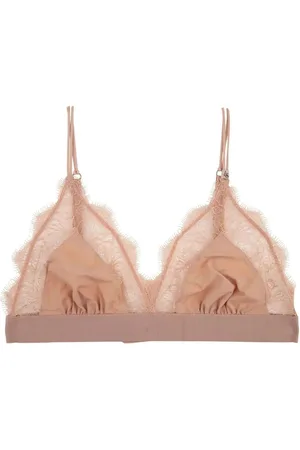 LOVE Stories Light Brown Love Lace Bralette 36 A-B