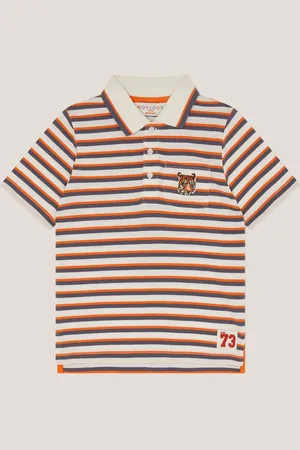 Monsoon Tiger Stripe 100% Cotton Polo Shirt 7