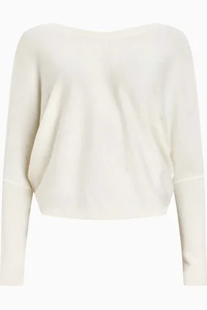 AllSaints AllSaints White Julieana Wrap Jumper M
