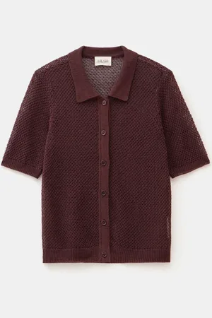 Hush Puppies Interest Stitch Knitted Top S
