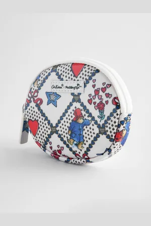 Cath Kidston Ecru Check Paddington Oval Purse One
