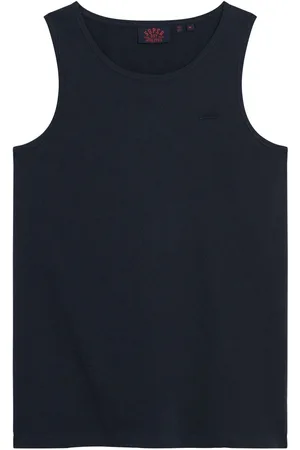 Superdry Eclipse Navy Essential Logo Slim Fit Vest Top S
