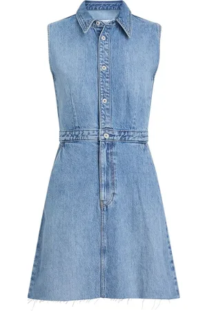 Calvin Klein Sleevelesss Denim Trucker Dress L