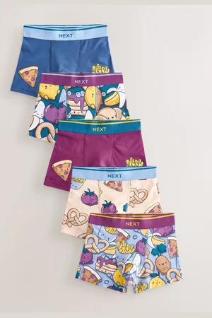 Next Food Print Trunks 5 Pack (1.5-12yrs) 3