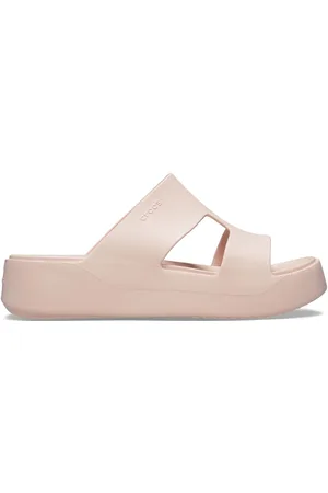 Crocs Pink Womens Getaway H Strap Sandals AU 7 (EU 37.5)