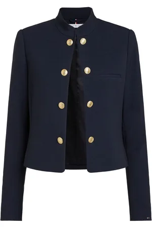 Tommy Hilfiger Blue Slim Single Breasted Blazer Jacket 10