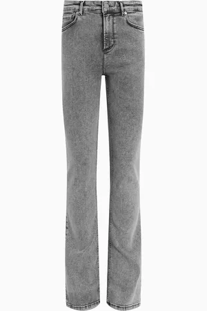 AllSaints AllSaints Grey Chrome Slim Haldan Bootcut Jeans AU 27