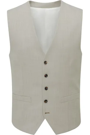 Skopes Natural Tailored Fit Redding Suit Waistcoat 54 R