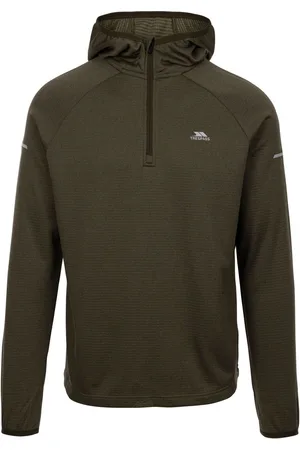 Trespass Male Green Montgo Active Hoodie XL