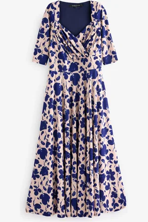 Scarlett & Jo Elizabeth Print Maxi Gown AU 12
