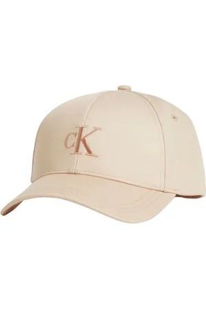 Calvin Klein White Monogram Embroidered Cap One