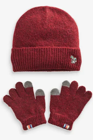 Paul Smith Boys Zebra Logo Beanie And Gloves Set 7