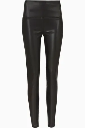 AllSaints AllSaints Black Cora Faux Leggings AU 10