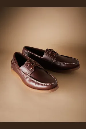 Next Signature Leather Boat Shoes AU 8 (EU 42)
