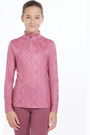 LeMieux Young Rider Clea Base Layer Peony Sweat Top 7