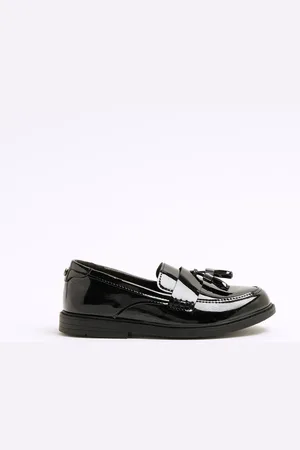 River Island Boys Patent Tassel Loafers AU 13 (EU 32)
