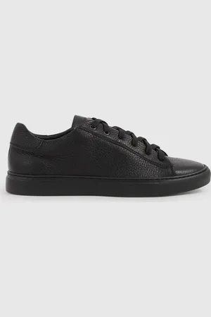 HARRYS LONDON Deerskin Lace-Up Trainers AU 10 (EU 44)