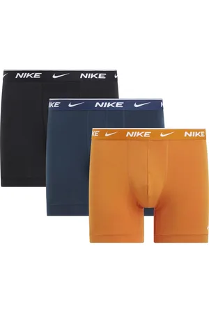Nike Blue Everyday Cotton Stretch Boxer Briefs 3 Pack L