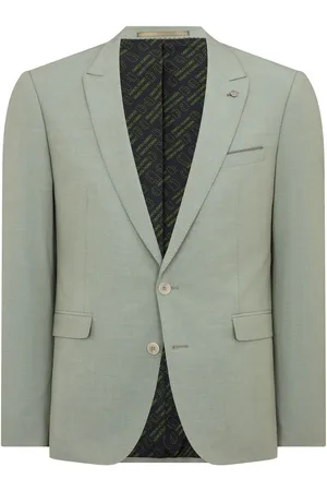 Remus Green Slim Slim Fit Stretch Suit Jacket 42