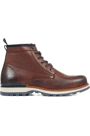 JONES BOOTMAKER Mens Ealing Leather Ankle Boots AU 10 (EU 44)