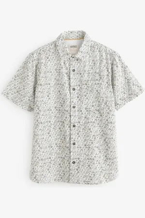 Fat Face FatFace Short Sleeve Beeble Geo Print Shirt