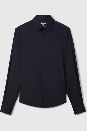 Reiss Voyager Long-Sleeve Travel Shirt XXL