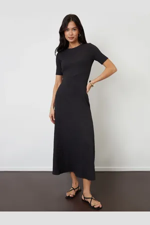 Threadbare Textured Jersey Maxi Dress AU 14