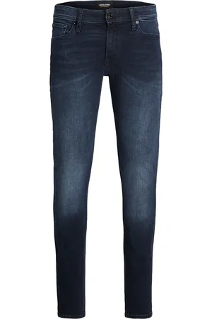 JACK & JONES Sky Blue Liam Skinny Fit Jeans 29W x 31L (UK 29 R)