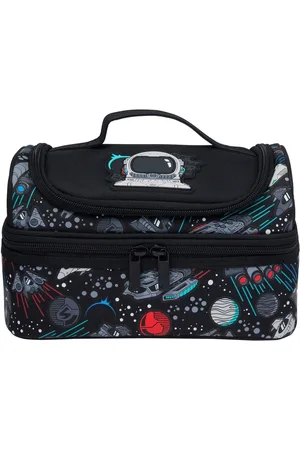 SMIGGLE Black Eclipse Double Decker Lunchbox one