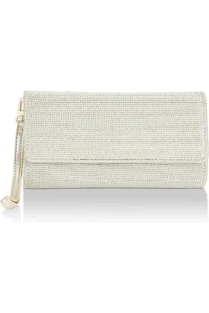 Carvela Gold Gala Clutch Bag One