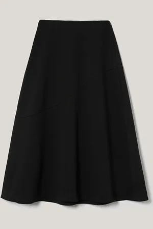 Jigsaw Structured Jersey Skirt L