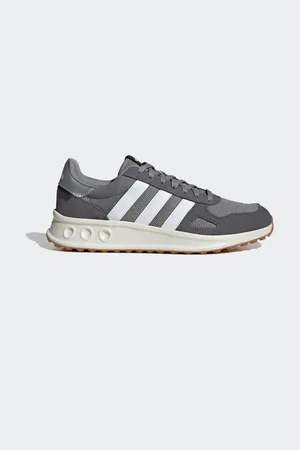 adidas Grey Chrome Run 84s Trainers AU 7.5 (EU 42)