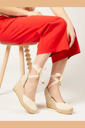 JONES BOOTMAKER Ladies Alyssa Wedge Espadrilles AU 6 (EU 37)