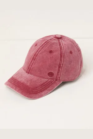 Fat Face FatFace Red 100% Cotton Twill Baseball Cap onesize