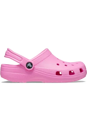 Crocs Pink Kids Unisex Classic Clogs US 4 (UK 3)