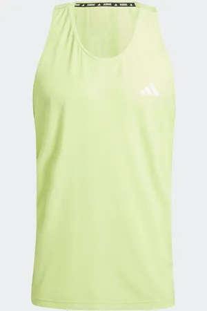 adidas Green Own The Run Tank Top XL Reg