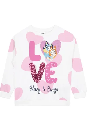 Character Cream Bluey 100% Cotton Sweatshirt 5