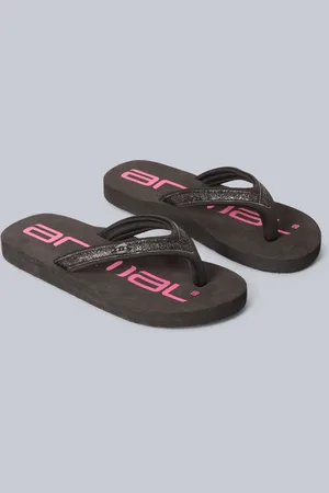 Animale Black Swish Kids Flip Flops AU 12 (EU 31)