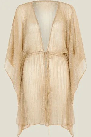Accessorize Gold Shimmer Kaftan S