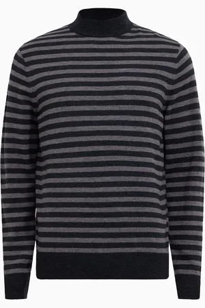 AllSaints AllSaints Black Andi Mock Neck Jumper XL